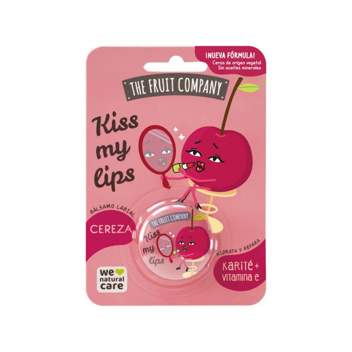 Бальзам для губ Kiss My Lips Bálsamos labiales The Fruit Company, Fresas con Nata цена и фото