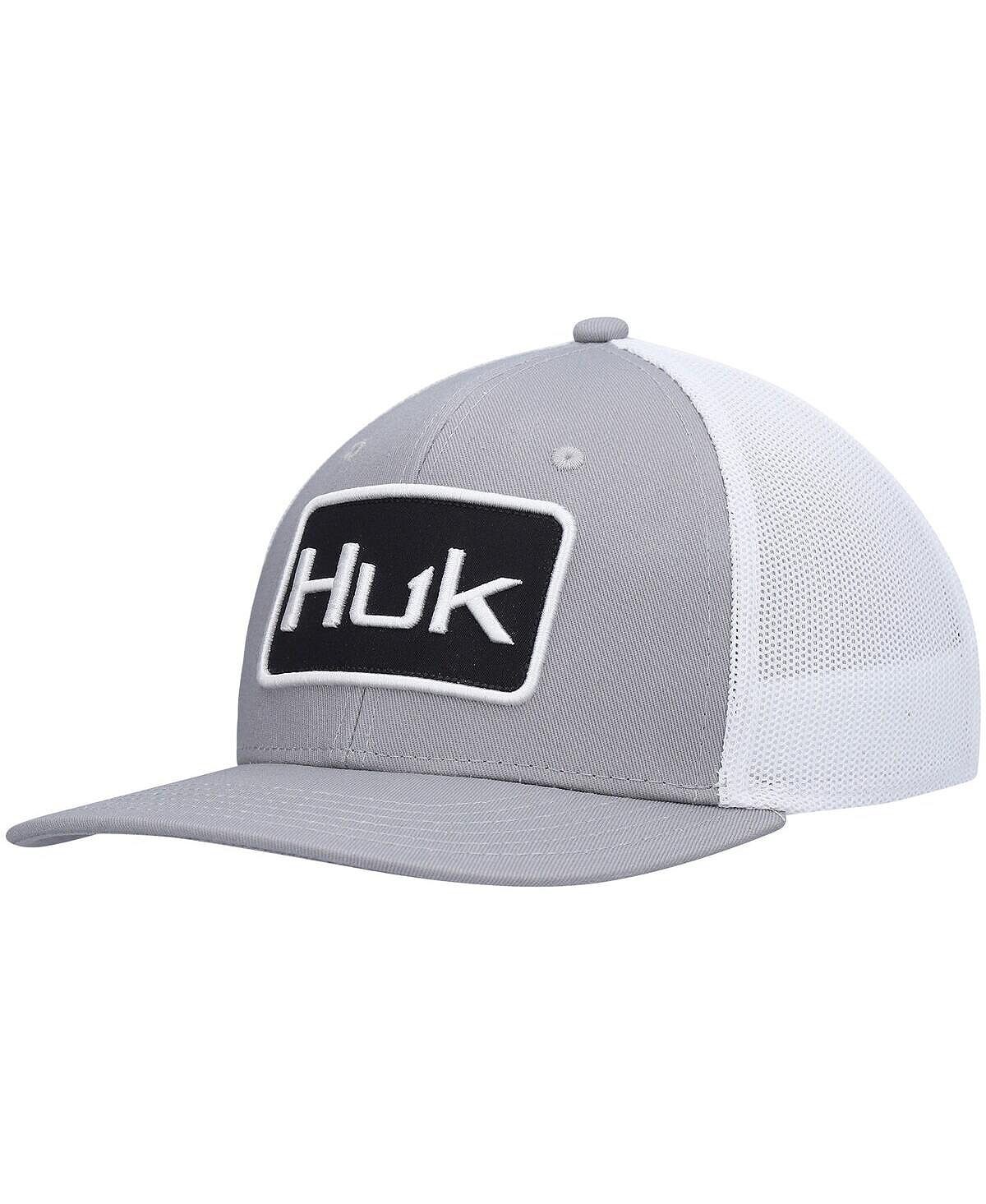 

Мужская серая однотонная шляпа Trucker Flex Huk