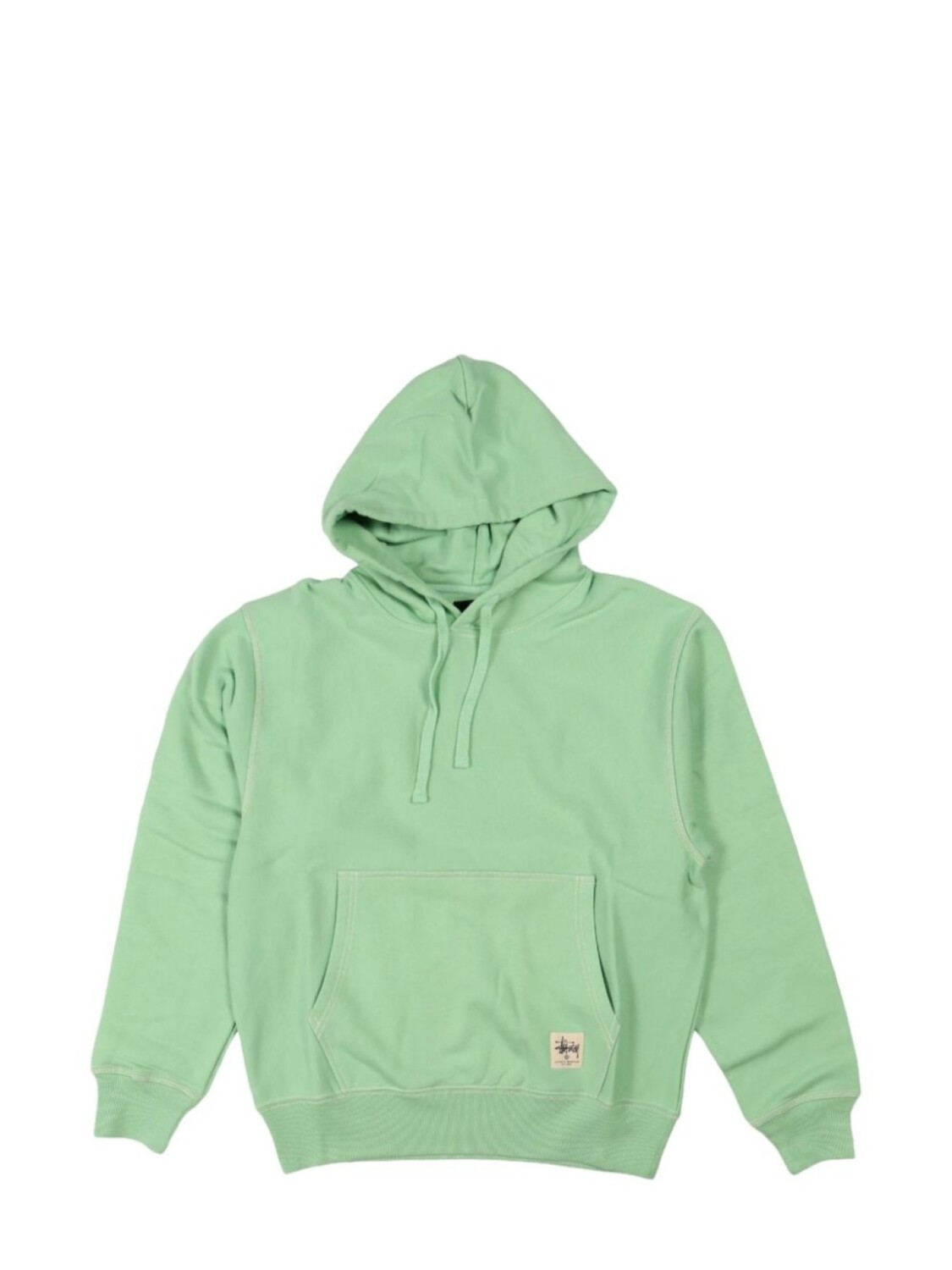 

Stüssy толстовка с капюшоном и нашивкой-логотипом, зеленый