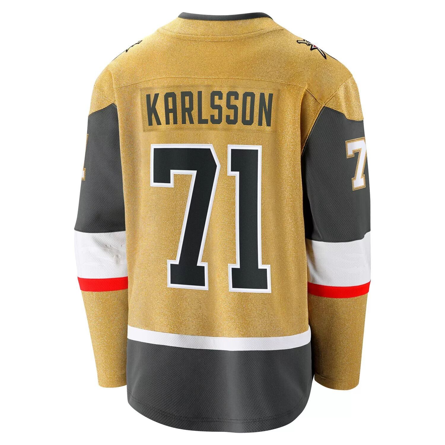 

Мужская фирменная майка игрока William Karlsson Gold Vegas Golden Knights 2020/21 Home Premier Breakaway Player Fanatics