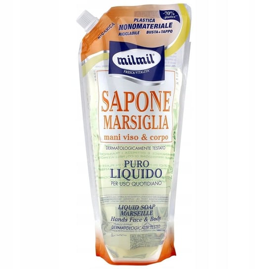 Жидкое мыло, Sapone Marsiglia Zapas, 750 мл Milmil