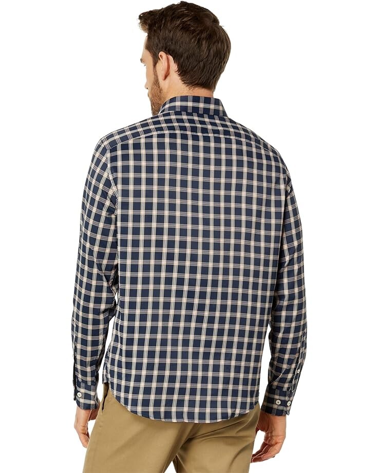 

Рубашка UNTUCKit Wrinkle-Free Performance Dorin Shirt, темно-синий