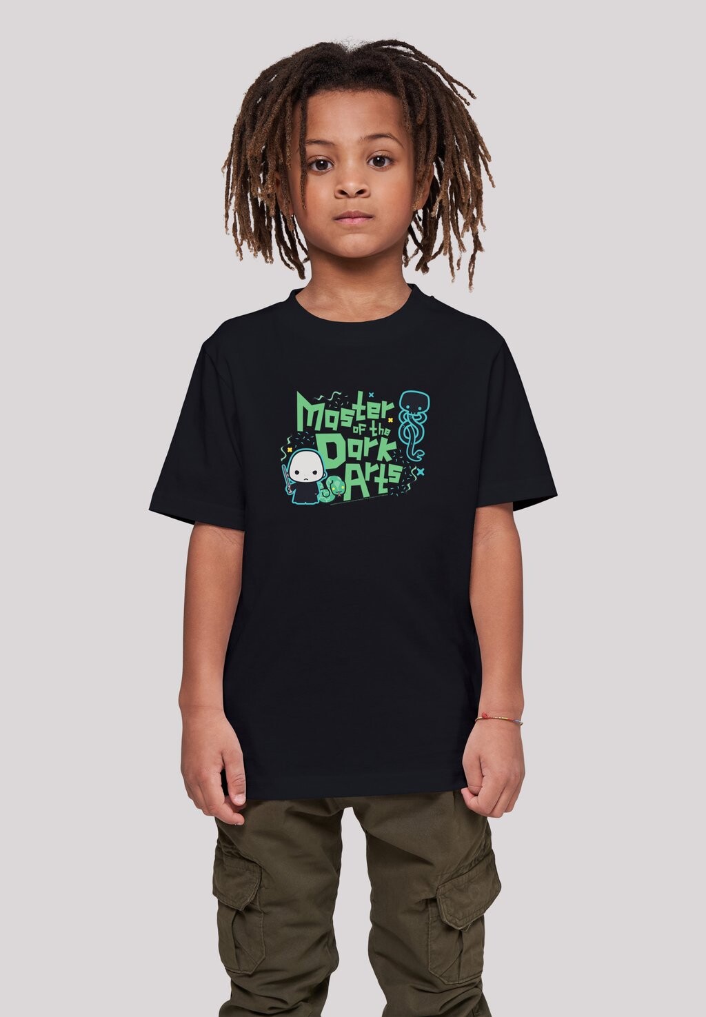 

Футболка с принтом HARRY POTTER VOLDEMORT DARK ARTS JUNIOR F4NT4STIC, цвет black