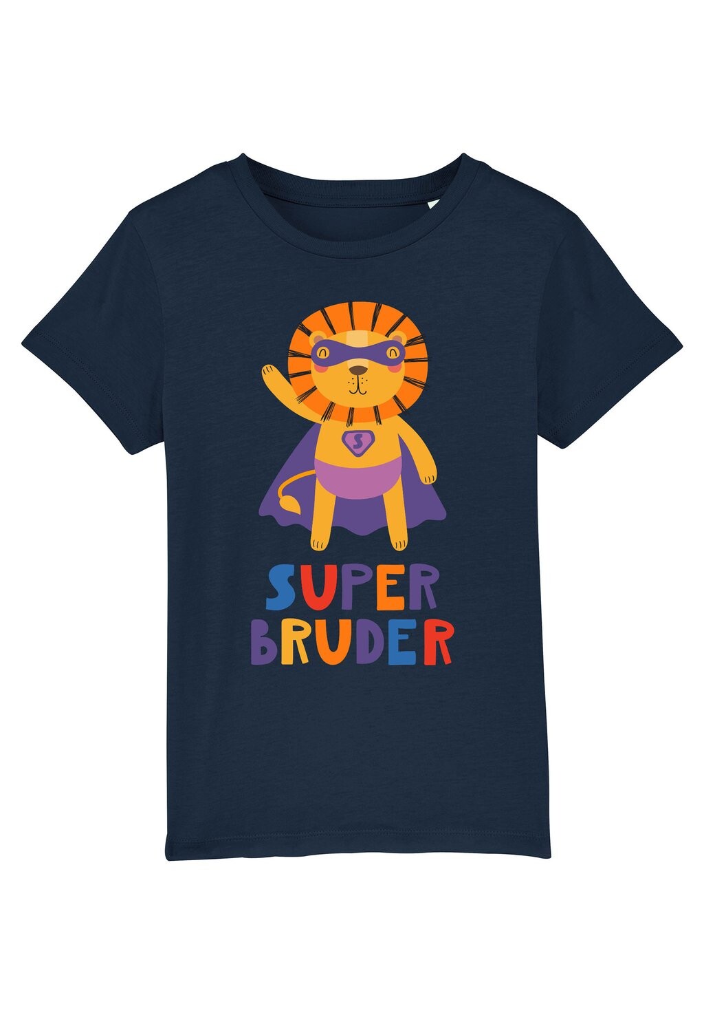 

Футболка с принтом LÖWE SUPERBRUDER Watapparel, цвет french navy