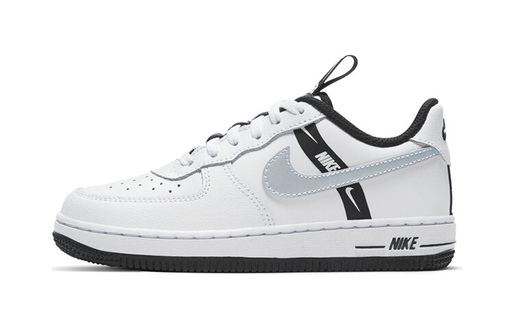 

(BP) Nike Force 1 LV8 KSA Черный/Белый/Серебристый