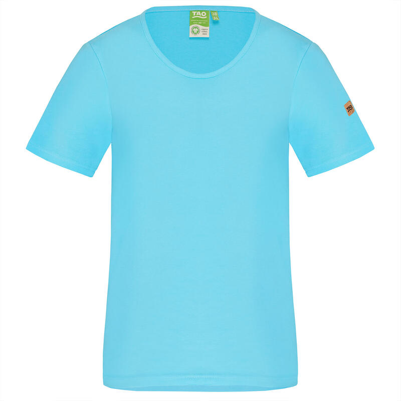 Удобная женская повседневная рубашка Franzi из органического хлопка Franzi. TAO, цвет blau