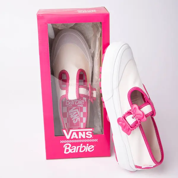 

Туфли для скейтбординга Vans x Barbie Style 93 DX Mary Jane, белый