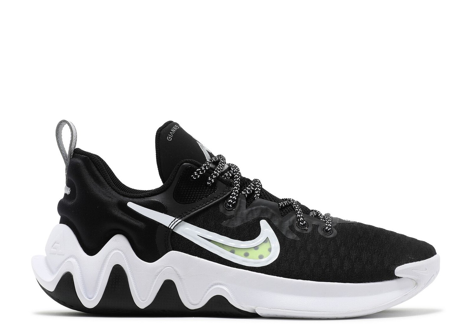 

Кроссовки Nike Giannis Immortality 'Black Volt', черный