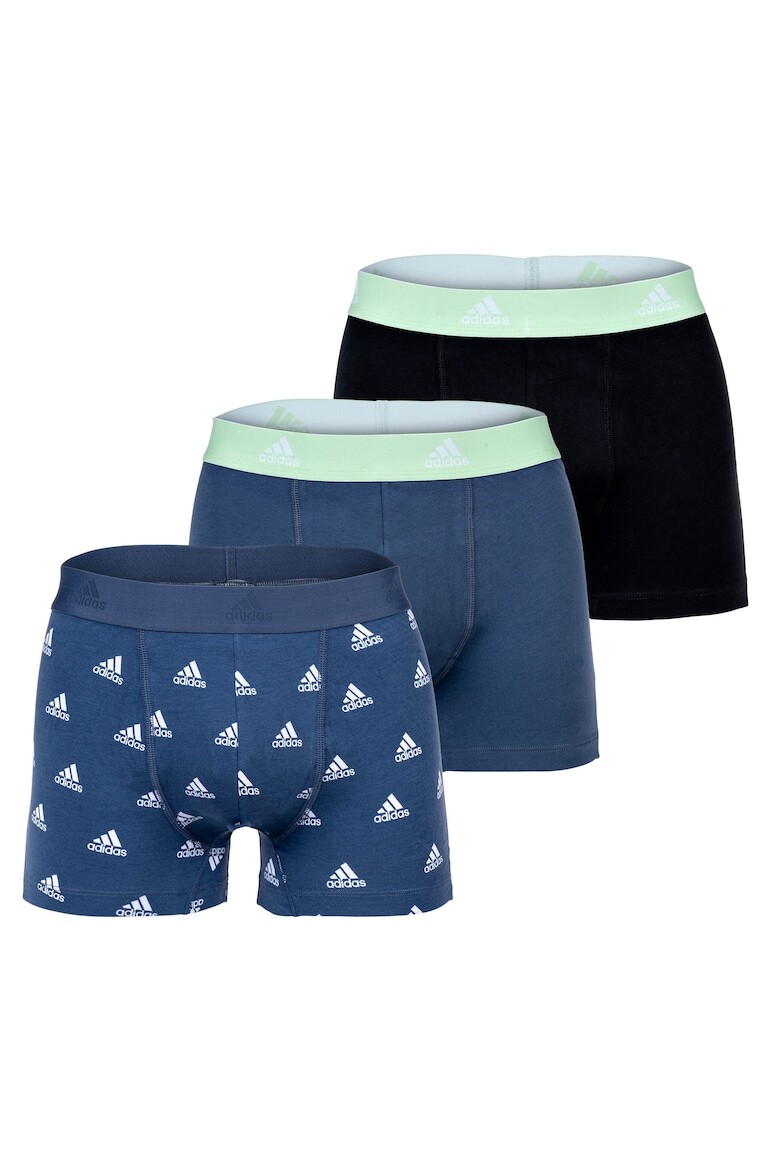 

Боксеры Active Flex с логотипом на поясе - 3 пары Adidas, черный