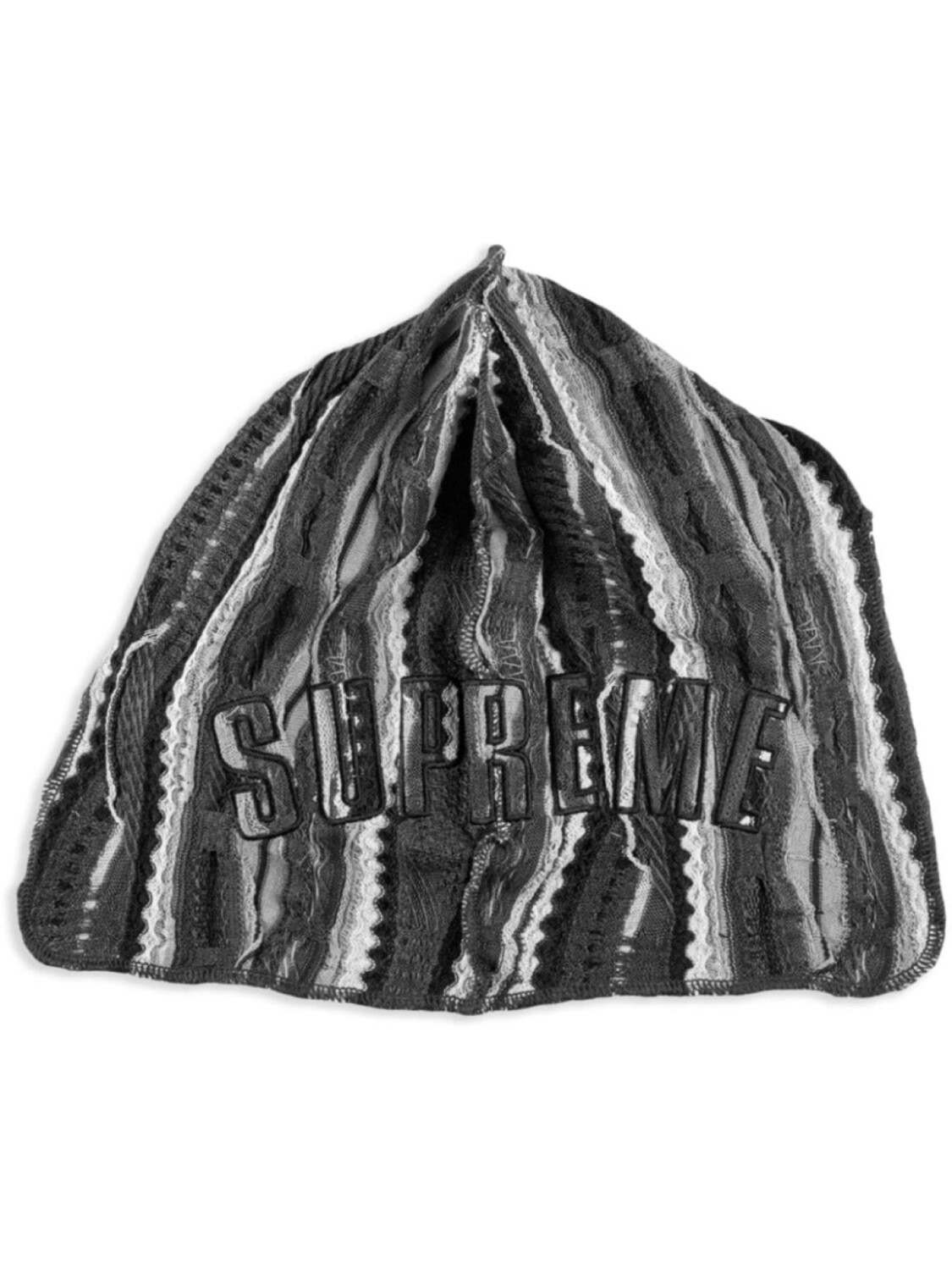 

Supreme трикотажный дюраг из коллаборации с Coogi, черный