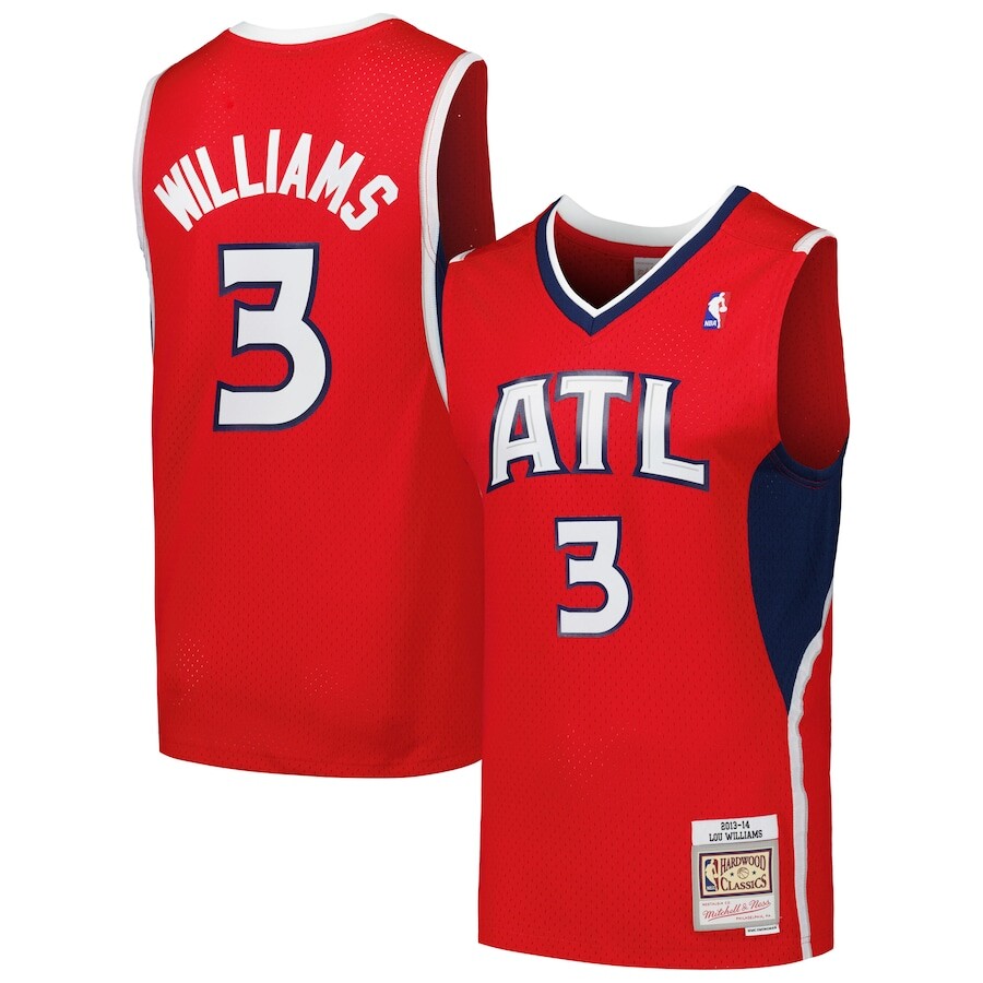

Джерси Mitchell & Ness Atlanta Hawks, красный