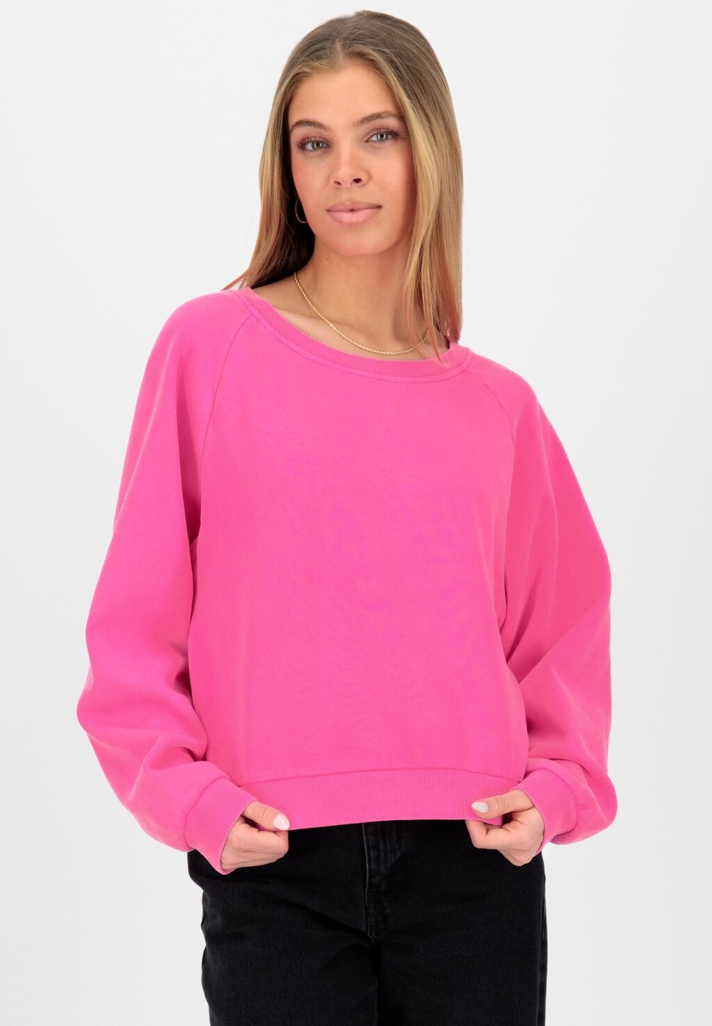 

Толстовка TEONAAK A OVERSIZE alife & kickin, цвет hot pink