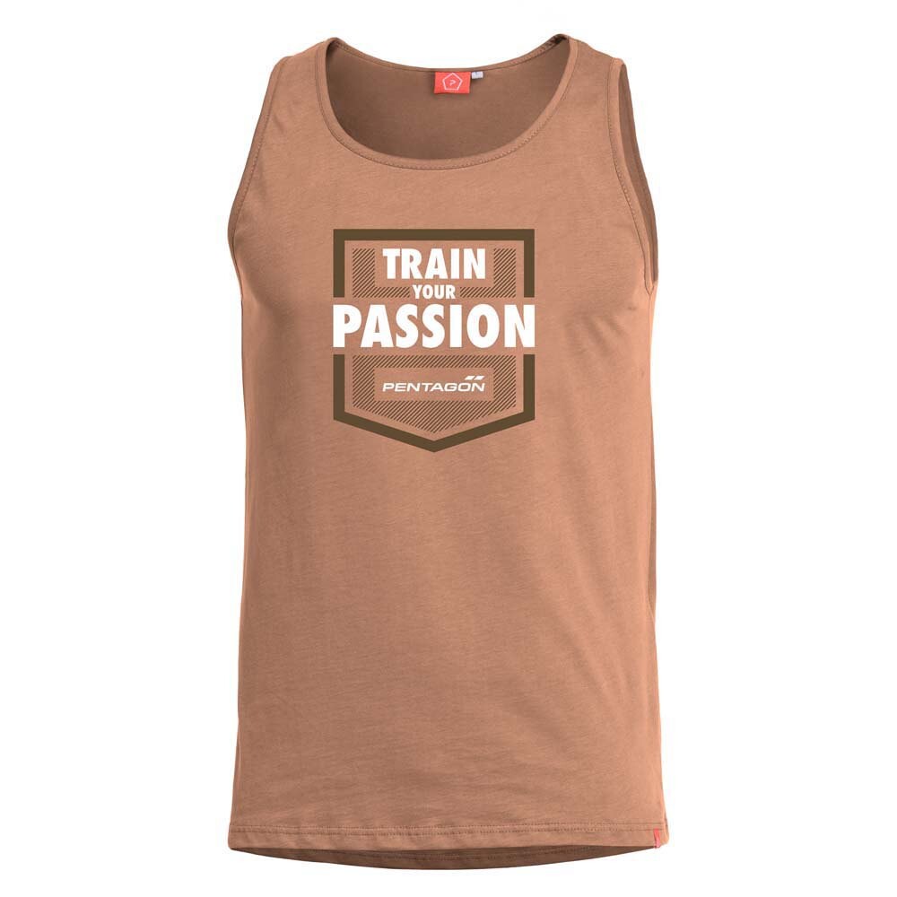 

Футболка без рукавов Pentagon Astir Train Your Passion, коричневый