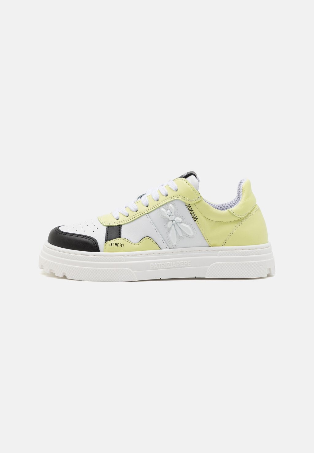 

Кроссовки низкие SHOES Patrizia Pepe, цвет lime/black