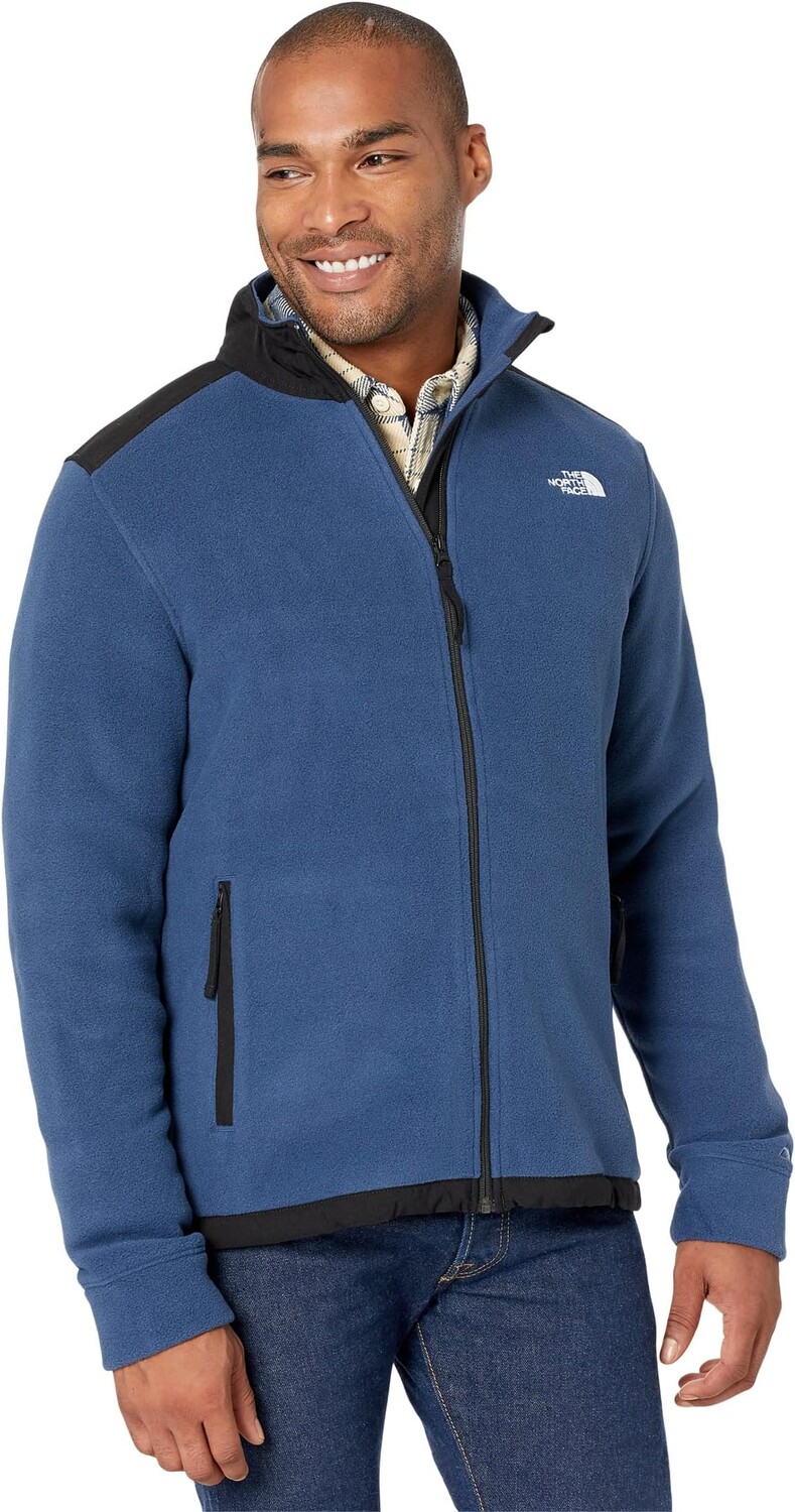 

Куртка Alpine Polartec 200 Full Zip Jacket The North Face, цвет Shady Blue/TNF Black