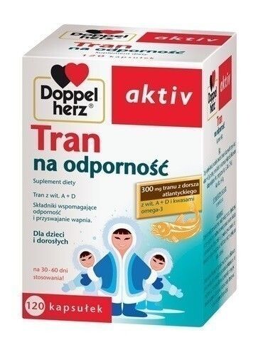 

Doppelherz aktiv Tran na odporność, 120 шт