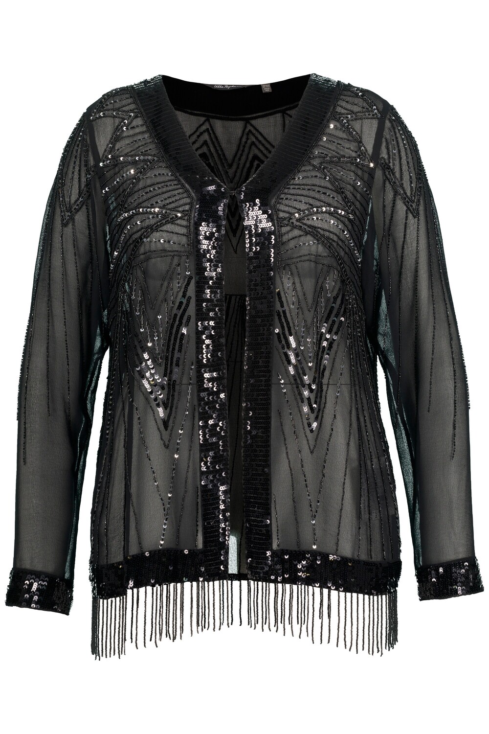 

Кардиган Ulla Popken Kimono, черный