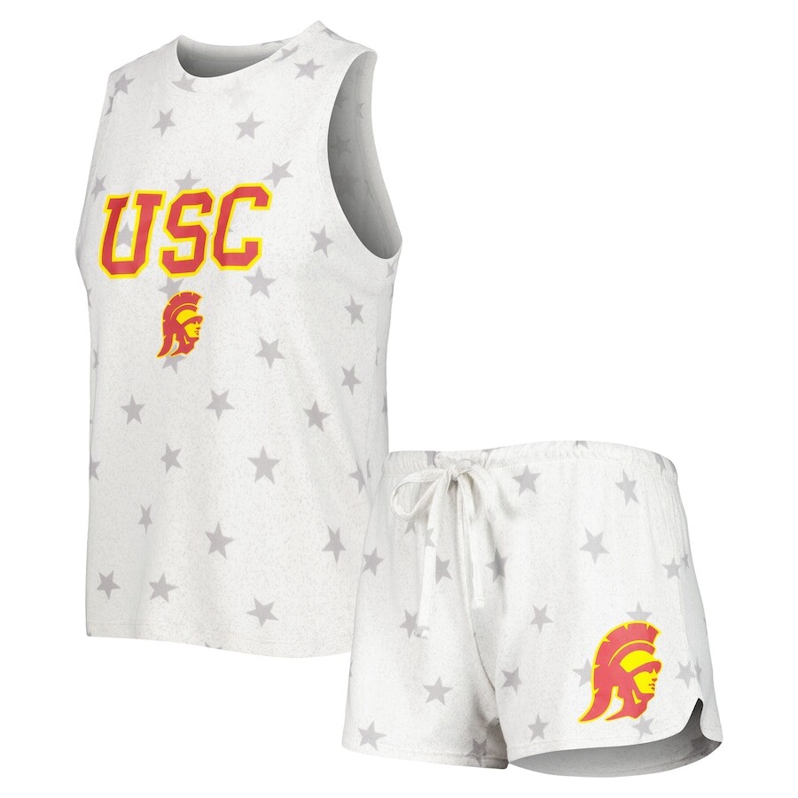 

Пижамный комплект Concepts Sport Usc Trojans, кремовый