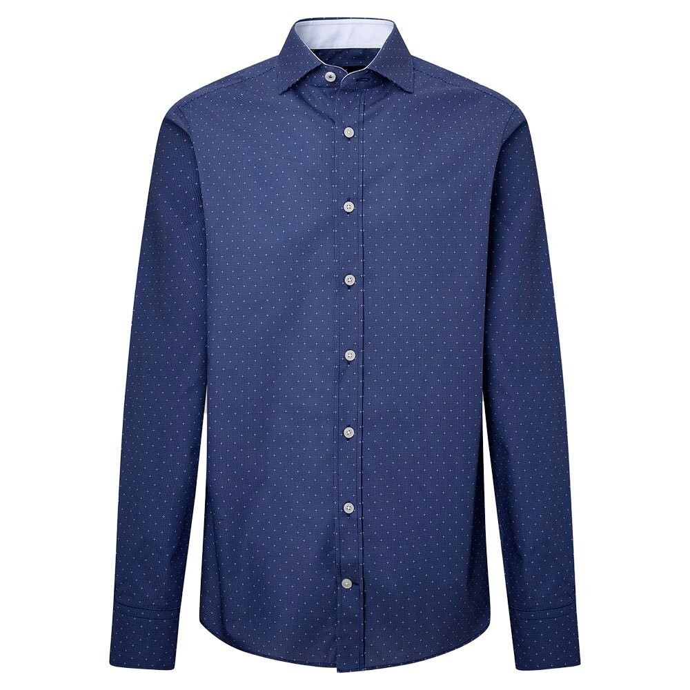 

Рубашка Hackett Geo Pop Print, синий