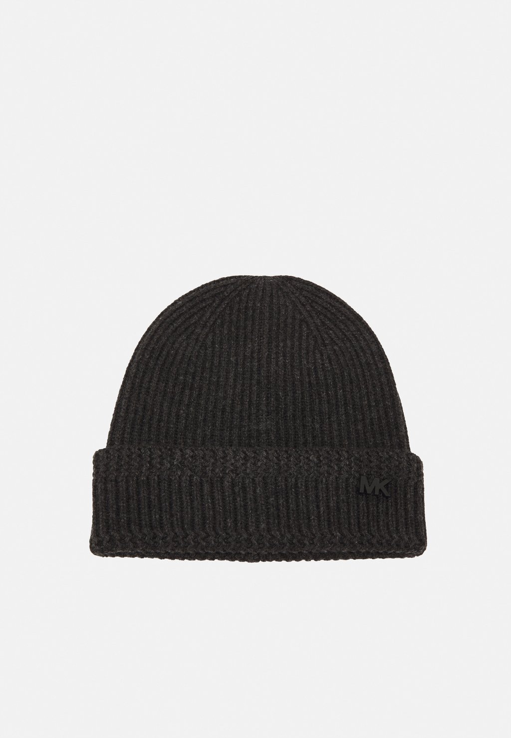 

Шапка-бини Racked Cuff Hat Unisex Michael Kors, цвет charcoal