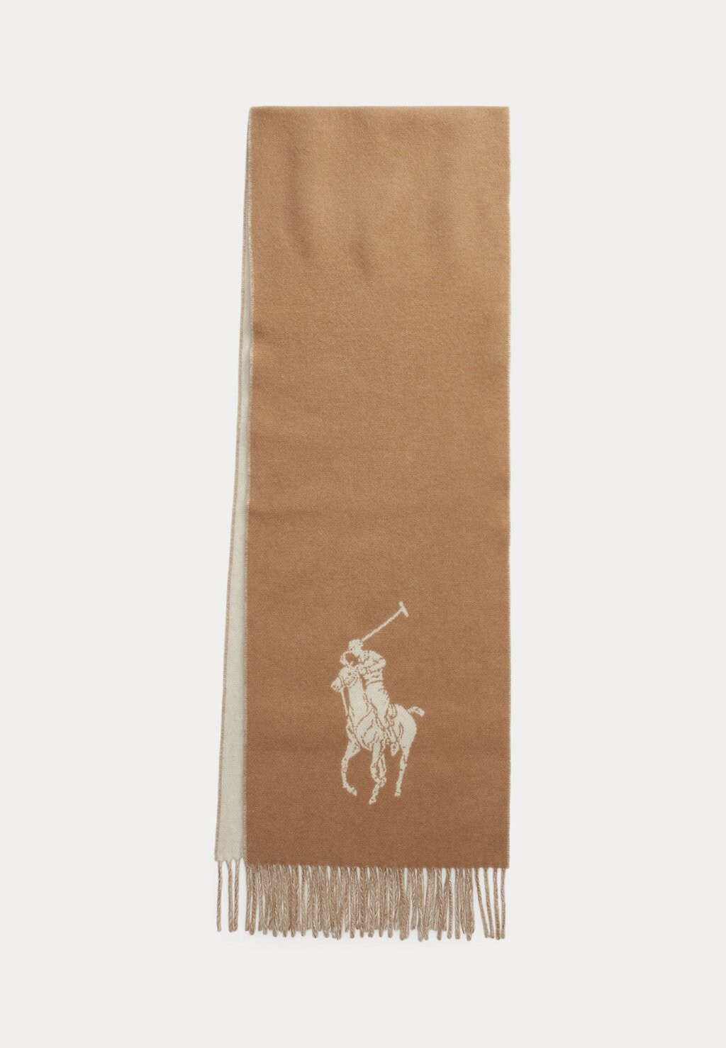 

Шарф BIG PONY WOOL SCARF Polo Ralph Lauren, коричневый
