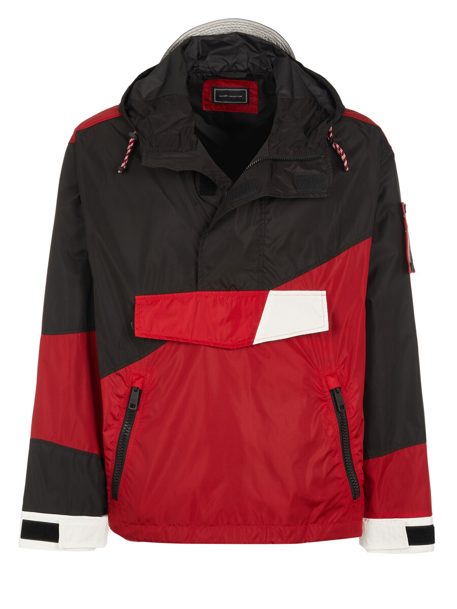 

Куртка Tommy Hilfiger, черный/красный