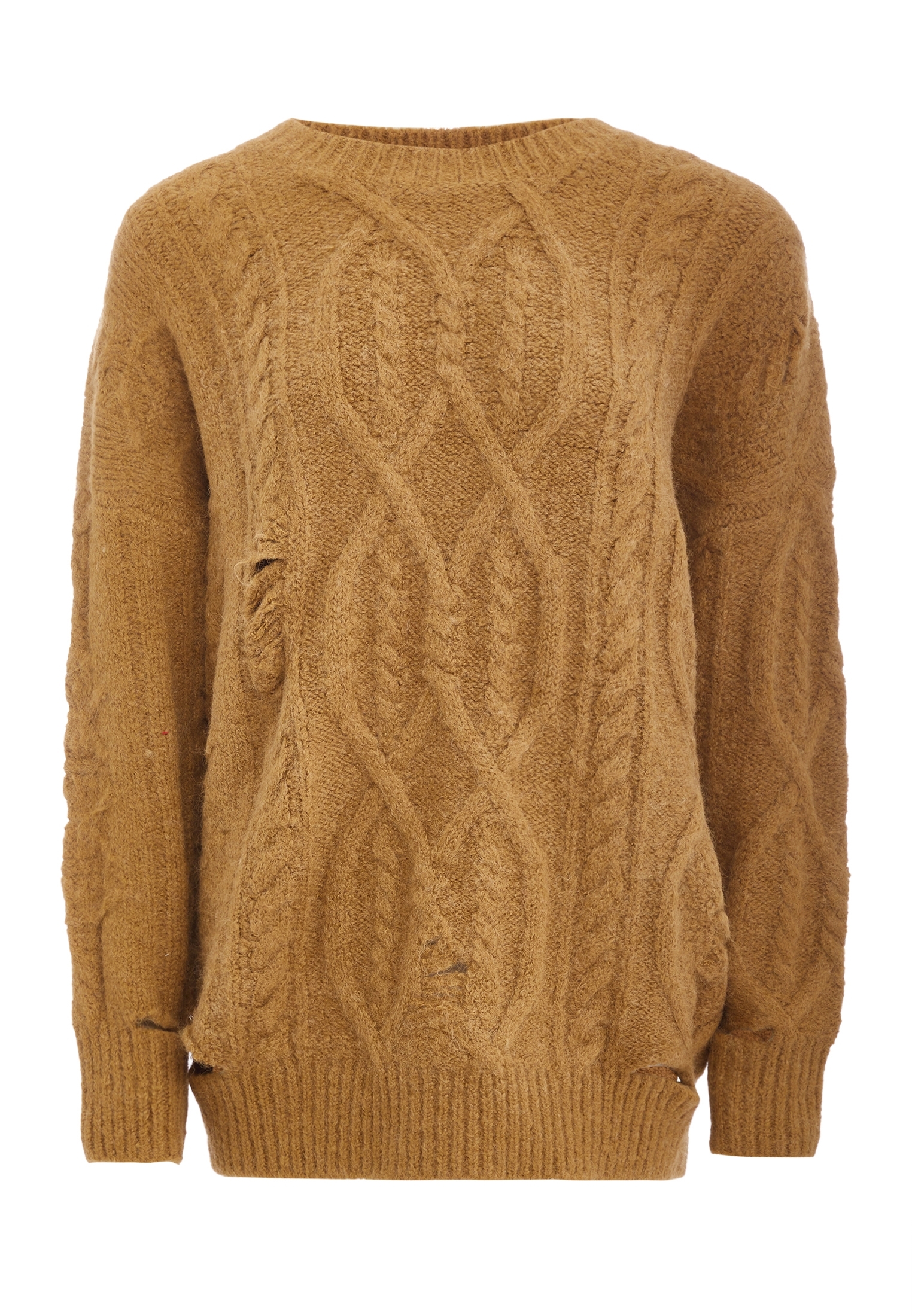 Свитер Tanuna Strick, светло-коричневый свитер tanuna strick цвет senf