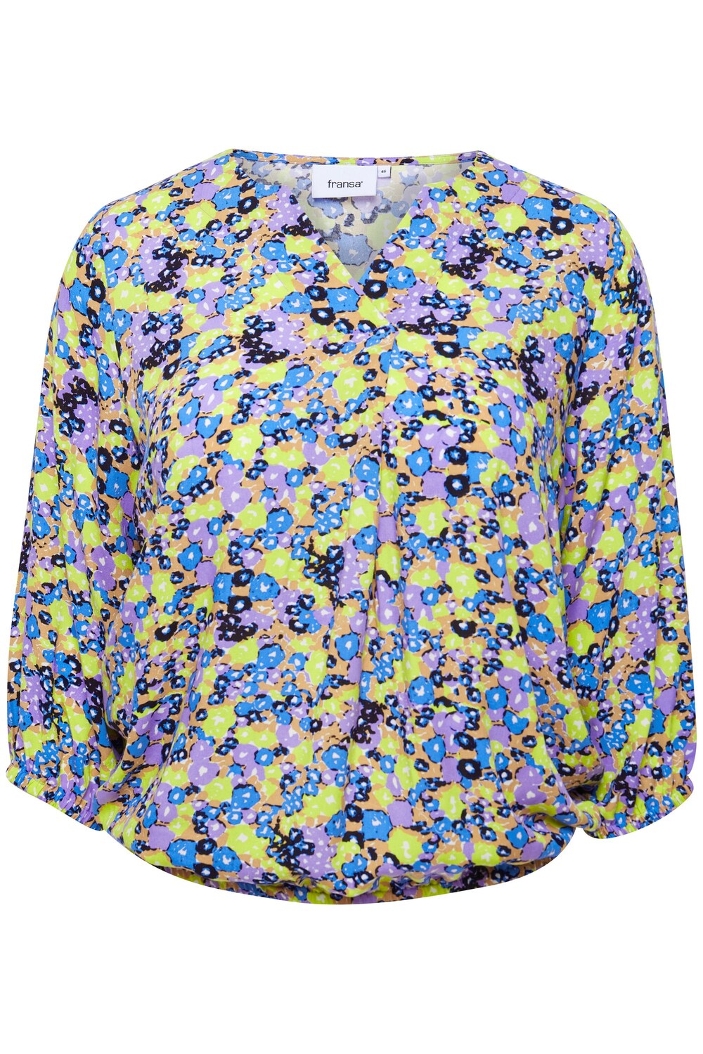Блузка Fransa Curve Merla, светло-фиолетовый рубашка fransa светло зеленый