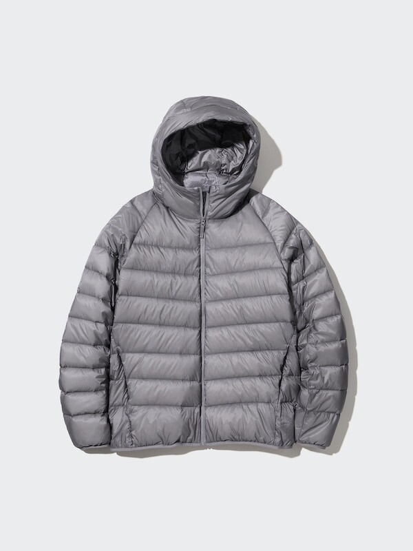 

Сверхлегкая пуховая парка Uniqlo, серый