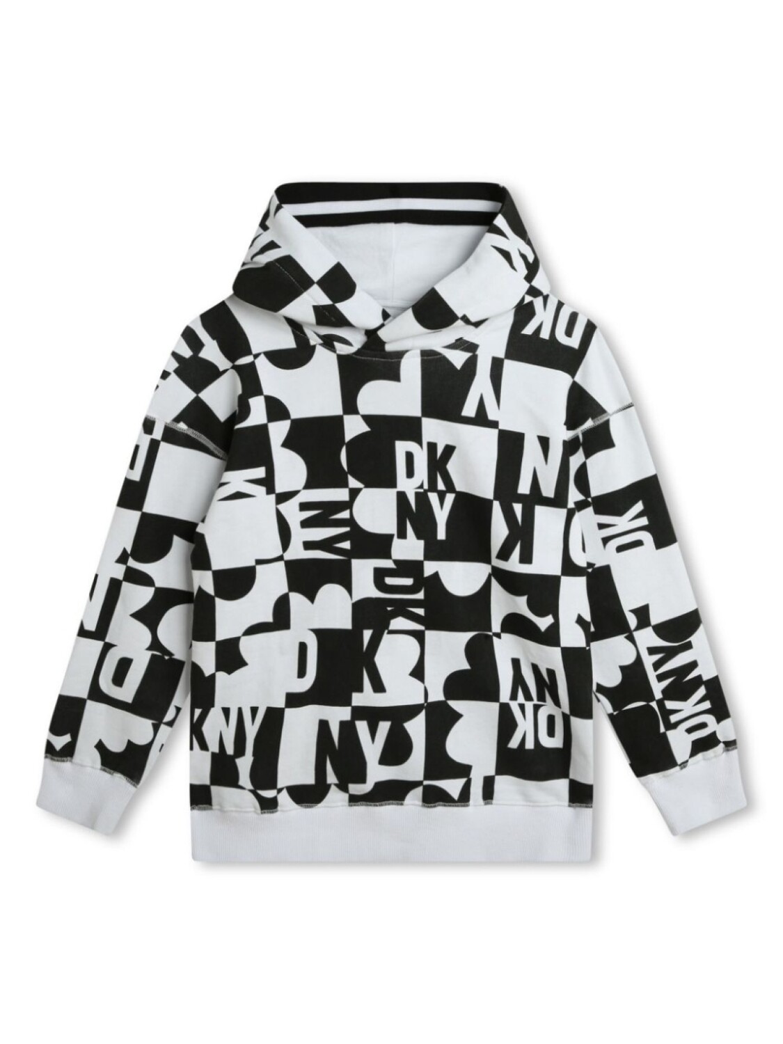 

DKNY двустороннее худи с логотипом, черный