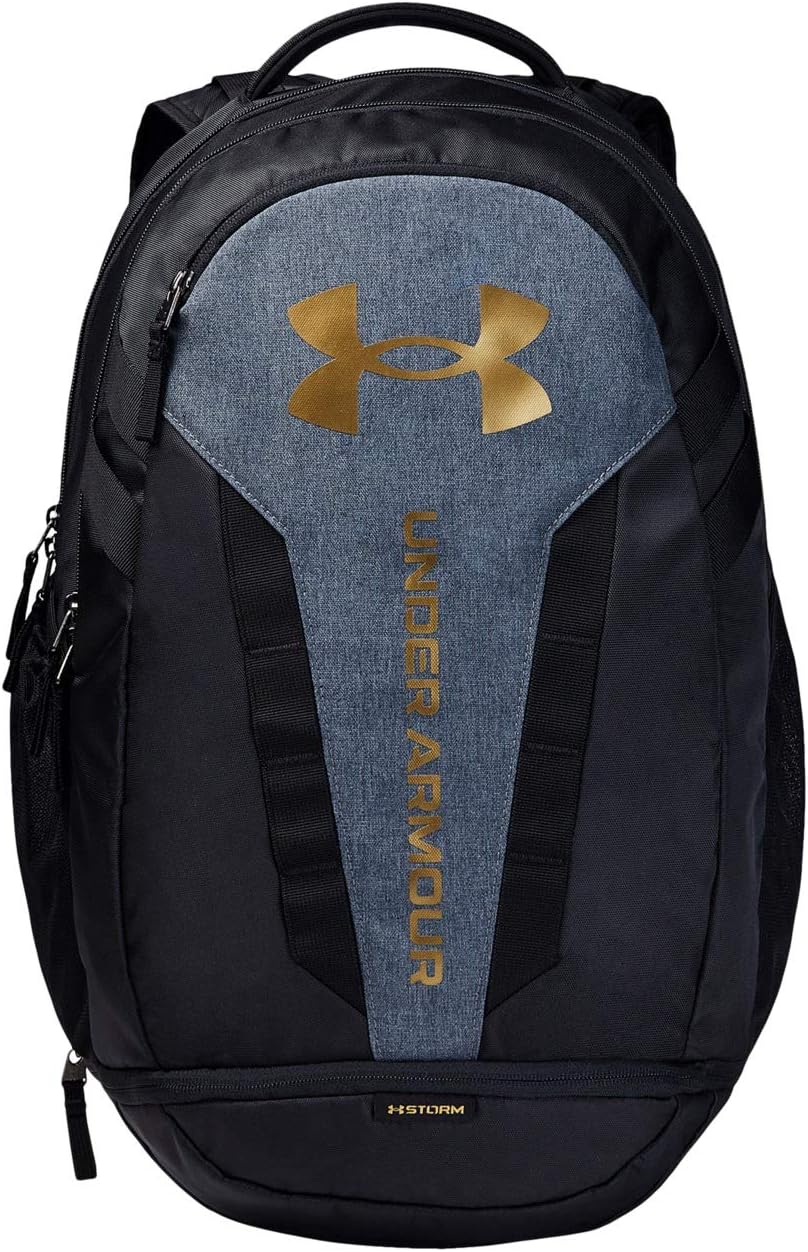 Рюкзак Hustle 5.0 Backpack Under Armour, цвет Black/Metallic Gold Luster