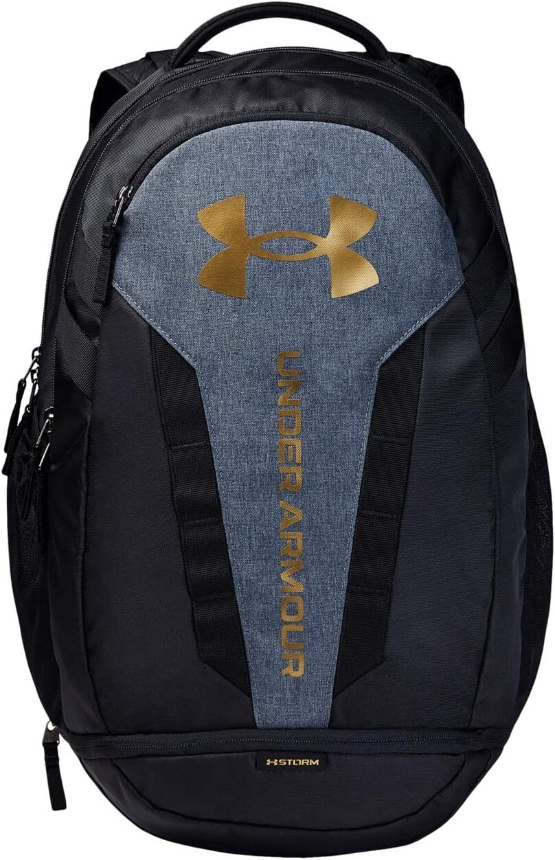 

Рюкзак Hustle 5.0 Backpack Under Armour, цвет Black/Metallic Gold Luster