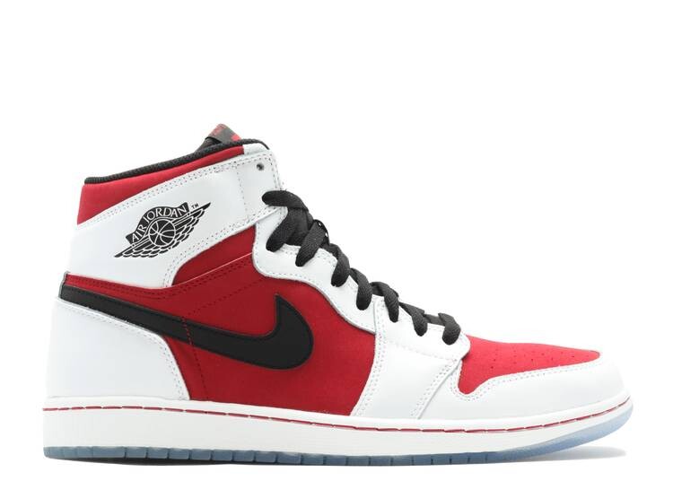 

Кроссовки AIR JORDAN 1 RETRO HIGH OG 'CARMINE', белый