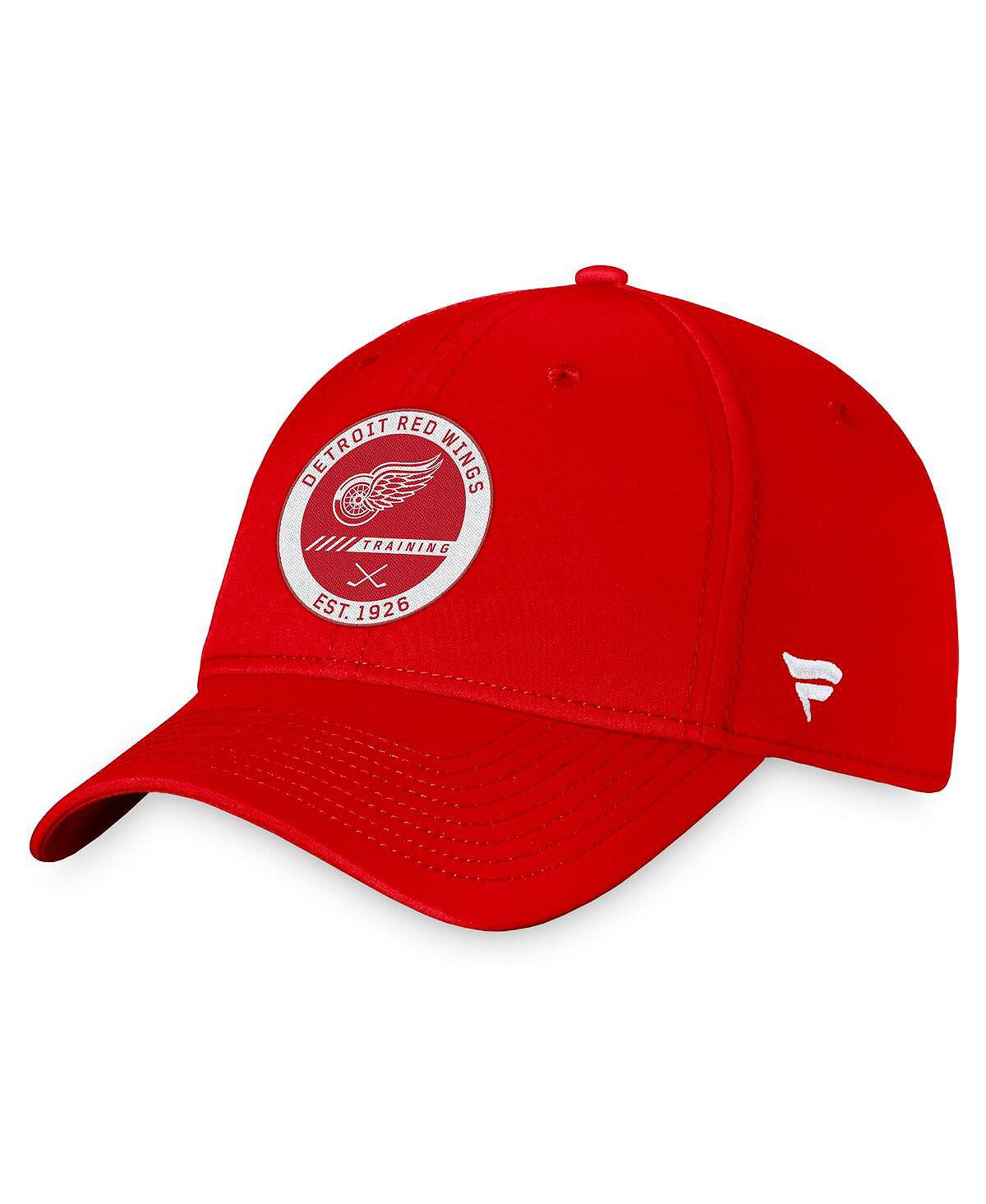 

Мужская красная фирменная гибкая кепка Detroit Red Wings Authentic Pro Training Camp Fanatics