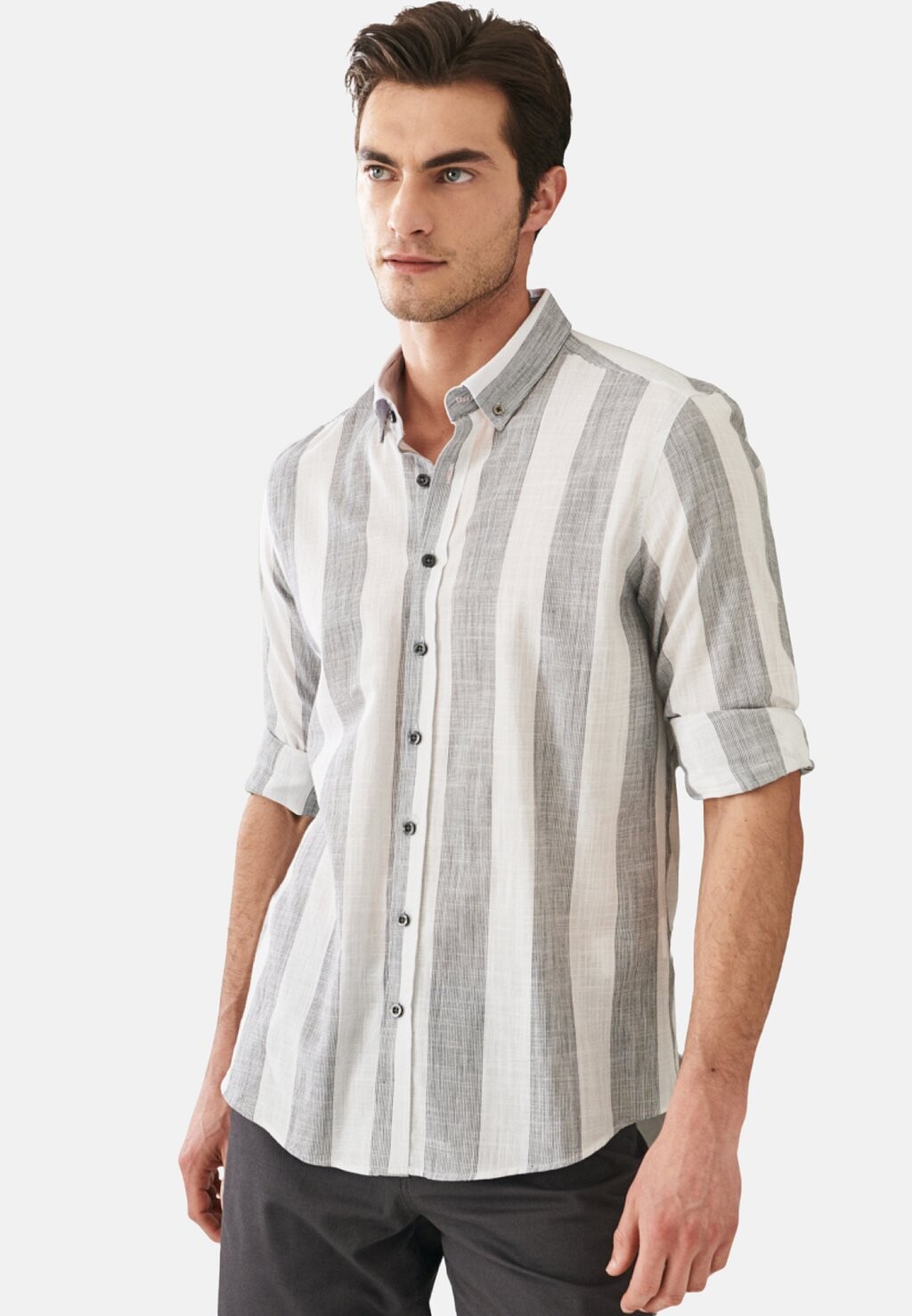 

Рубашка SLIM FIT AC&CO / ALTINYILDIZ CLASSICS, белый