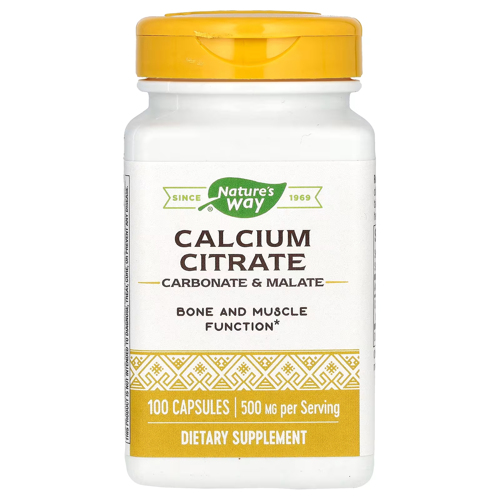 Пищевая добавка Nature's Way Calcium Citrate 500 мг