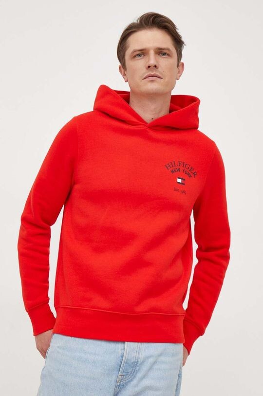 

Толстовка с капюшоном Tommy Hilfiger, красный