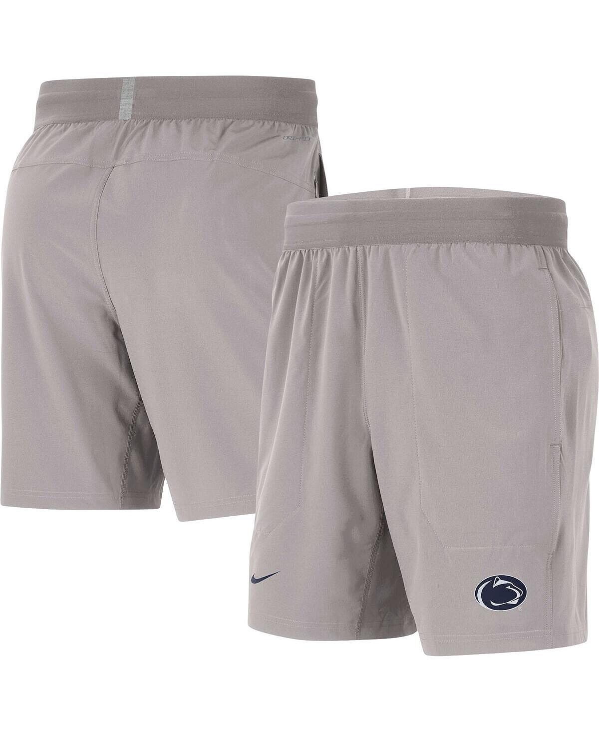 

Мужские серые шорты Penn State Nittany Lions Player Performance Nike