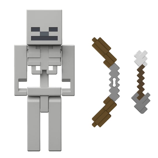Minecraft, Базовая фигурка, Скелет фигурка minecraft базовая с аксессуарами коза hdv15