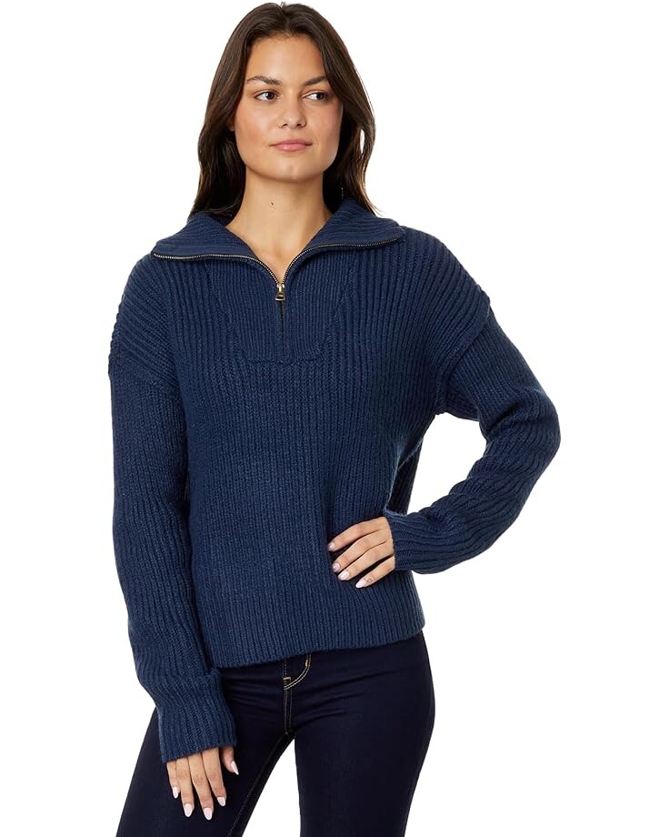 

Свитер Lucky Brand 1/2 Zip Pullover, цвет Cadet Navy