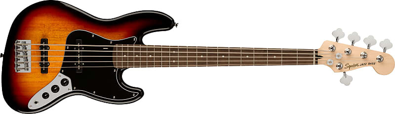 

Басс гитара Fender Squier Affinity 5-String Electric Jazz Bass V, 3-Color Sunburst Finish