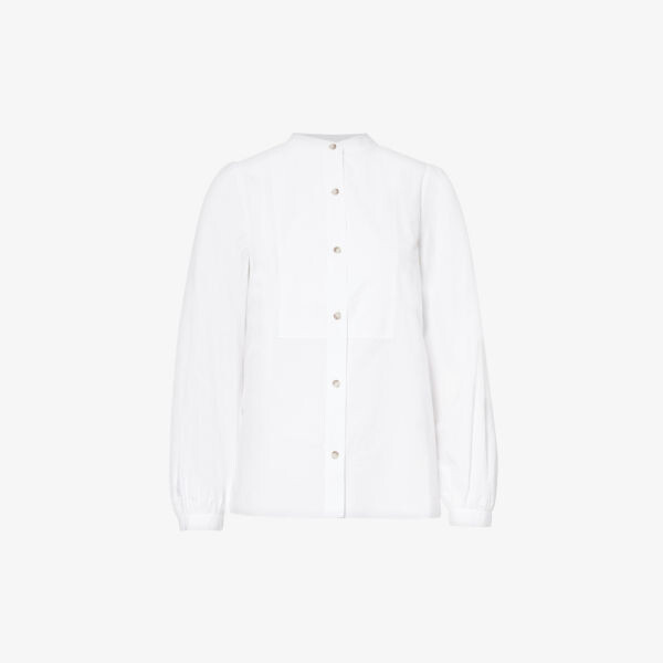 

Рубашка из органического хлопка с нагрудником The White Company, белый