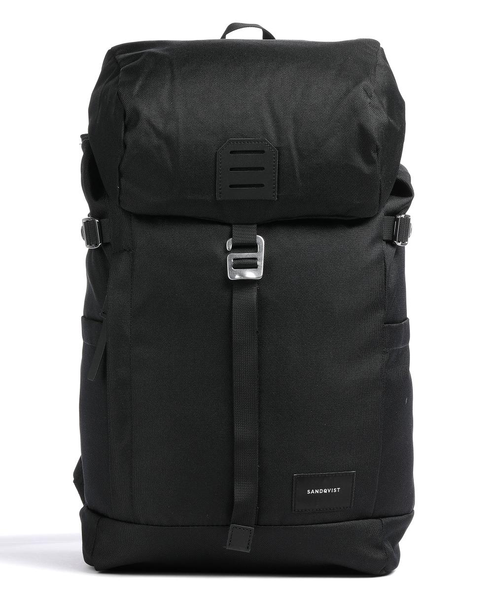 Рюкзак Urban Outdoor Jack 15 дюймов из переработанного полиэстера Sandqvist, черный