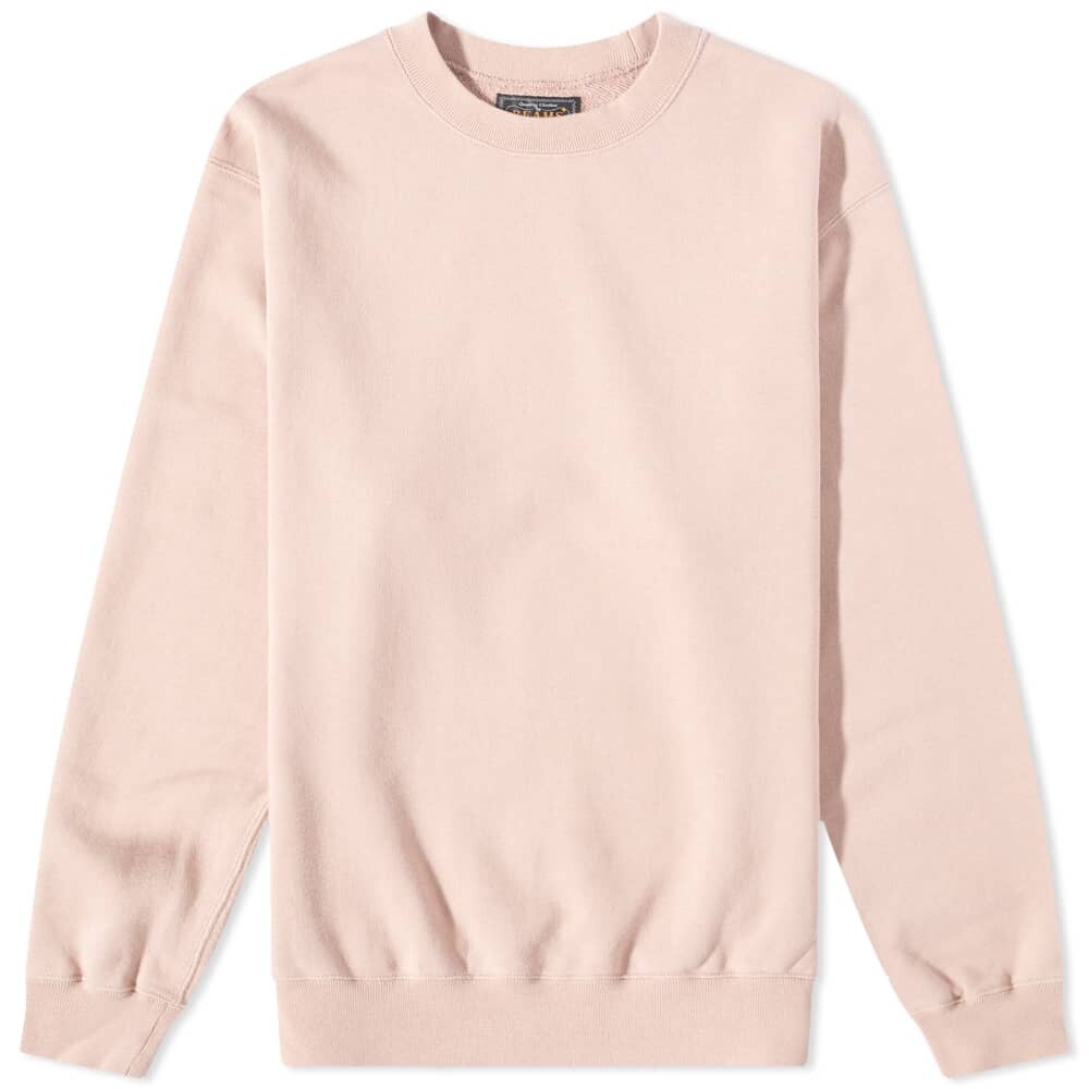 

Beams Plus Made in Japan с круглым вырезом, розовый
