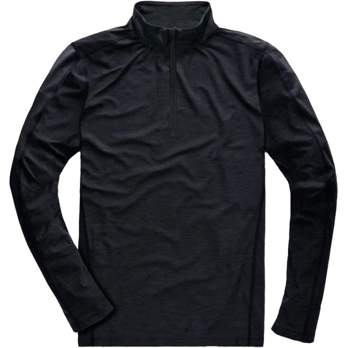 Флисовая куртка среднего слоя с застежкой-молнией Ten Thousand, черный