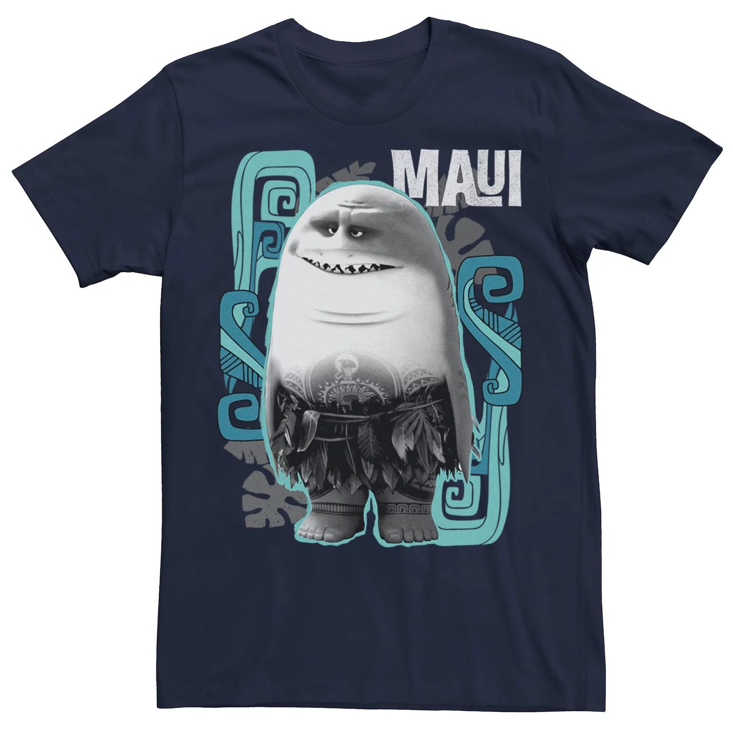 

Мужская футболка Disney's Moana с рисунком Shark Maui Licensed Character