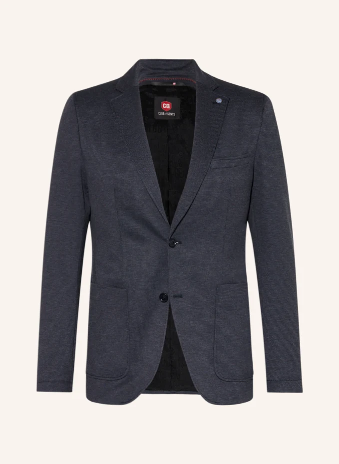 

Пиджак cuba slim fit из трикотажа Cg - Club Of Gents, синий