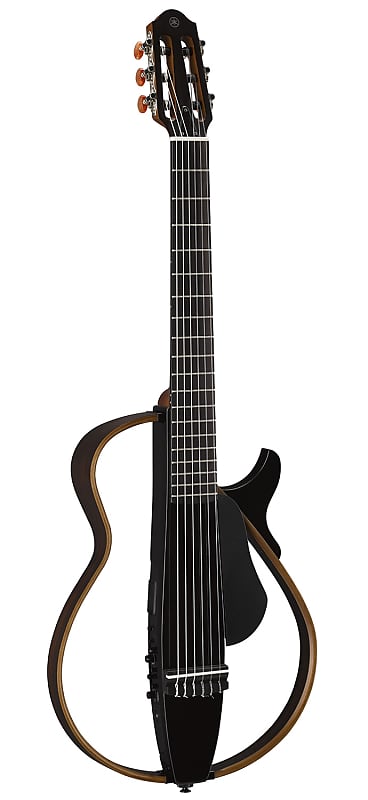 цена Акустическая гитара Yamaha SLG200N Nylon String Silent Guitar - Trans Black