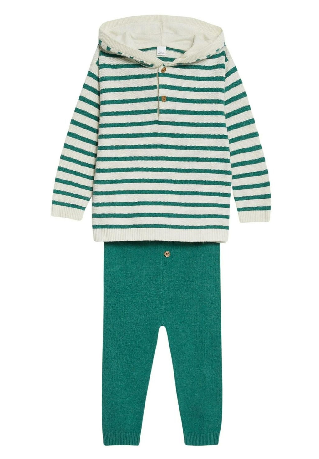 

Брюки STRIPED OUTFIT Marks & Spencer, цвет green mix