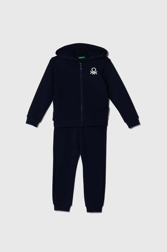 

United Colors of Benetton Детский хлопковый спортивный костюм, военно-морской